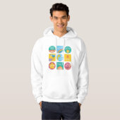 Süße Tier-Lohn für Motivierend Klassenzimmer Hoodie (Vorne ganz)