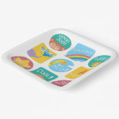 Süße Tier-Lohn für Motivierend Klassenzimmer Pappteller (Gewinkelt)