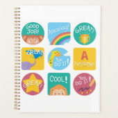 Süße Tier-Lohn für Motivierend Klassenzimmer Planer (Vorderseite)