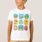 Süße Tier-Lohn für Motivierend Klassenzimmer T-Shirt (Vorderseite)