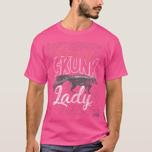 Süße Tier Lover Skunk T-Shirt (Vorderseite)