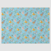 Süße Tier Marionette Puppets Puppeteer Muster Seidenpapier (Vorderseite)