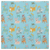 Süße Tier Marionette Puppets Puppeteer Muster Stoff (Muster)