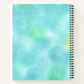 Süße Tier Meerkat Custom Spiral Notebook Notizblock (Rückseite)