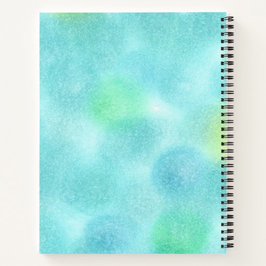 Süße Tier Meerkat Custom Spiral Notebook Notizblock (Rückseite)