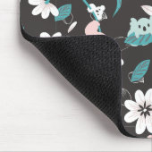 Süße Tier mit farbenfrohen Koala-Mustern und Blume Mousepad (Ecke)
