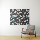 Süße Tier mit farbenfrohen Koala-Mustern und Blume Wandteppich (Beispiel (Horizontal))