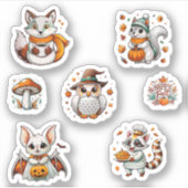 süße Tier Nocken Pack Aufkleber (Vorderseite)