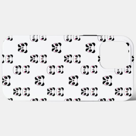 Süße Tier Panda Bärenmuster Girly trendy Case-Mate iPhone Hülle (Rückseite (Horizontal))