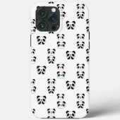 Süße Tier Panda Bärenmuster Girly trendy Case-Mate iPhone Hülle (Rückseite)