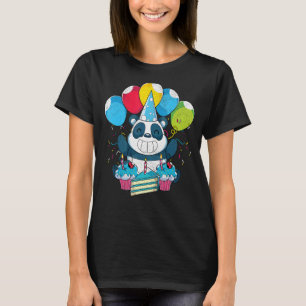 Süße Tier Panda Bear Kindergeburtstag Party Panda T-Shirt