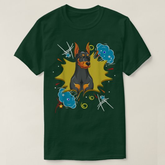 Süße Tier Pet Dog Eigentümer Doberman Lover Funny T-Shirt (Design vorne)