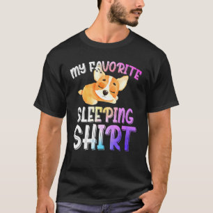 Süße Tier Pet Spate Riser Schlauheit Späte Nighter T-Shirt