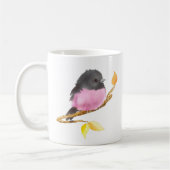 Süße Tier Pink Robin Bird Tasse (Links)