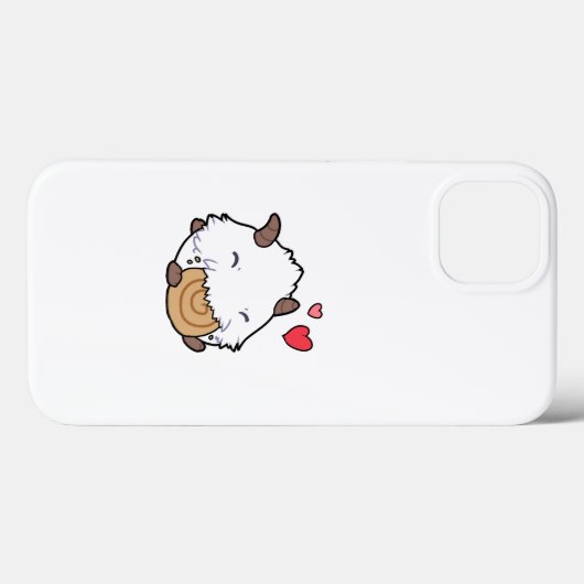 Süße Tier Poro Eating League Case-Mate iPhone Hülle (Rückseite (Horizontal))