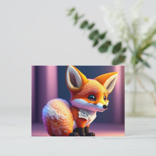 Süße Tier, Postübergang Postkarte (Stehend Vorderseite)