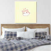 Süße Tier Prints Leinwanddruck (Insitu (Schlafzimmer))