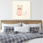 Süße Tier Prints Leinwanddruck (Insitu (Schlafzimmer))