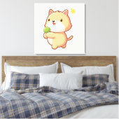 Süße Tier Prints Leinwanddruck (Insitu (Schlafzimmer))