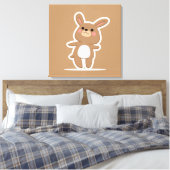 Süße Tier Prints Leinwanddruck (Insitu (Schlafzimmer))