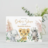 Süße Tier-Safari (Stehend Vorderseite)