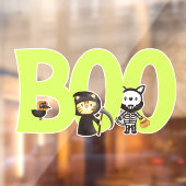 Süße Tier Spooktacular Halloween Fensteraufkleber (Blatt 2)