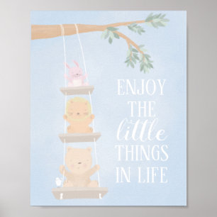 Süße Tier Swing Design Poster