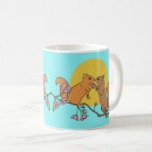 Süße Tier Tasse mit Eichhörnchen (VorderseiteRechts)