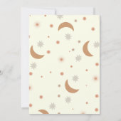 Süße Tier Thema Erster Geburtstag Einladung (Rückseite)