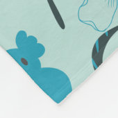 Süße Tier und Natur in Koala Fleecedecke (Ecke)