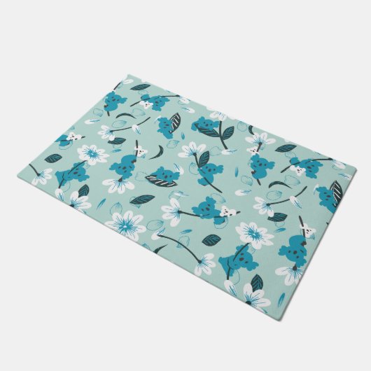 Süße Tier und Natur in Koala Fußmatte (Schrägansicht)