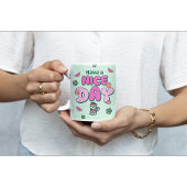 Süße Tier und positive Affirmation Kawaii Tasse