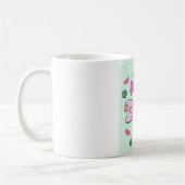 Süße Tier und positive Affirmation Kawaii Tasse (Links)