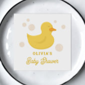 Süße Tier-Vogelspielzeug. Gelbe Dusche Serviette