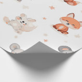 Süße Tier Wrapping Paper Geschenkpapier (Ecke)