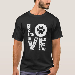 Süße Tierärztin Ech Liebe Hund Katze Tierarzt Vete T-Shirt