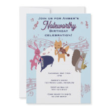 Süße Tierband, die Instrumente spielt, individuell