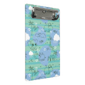 Süße Tiere, die mit Wasser 3 spielen Mini Klemmbrett (Schrägansicht)