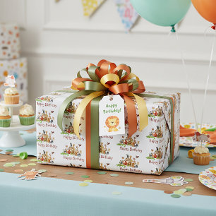 Süße Tiere  Geschenkpapier