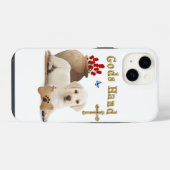 Süße Tiere iPhone Hülle (Rückseite (Horizontal))
