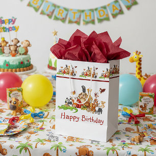 Süße Tiere Mittlere Geschenktüte