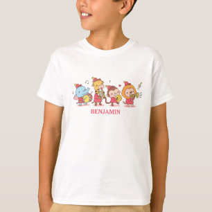 Süße Tiere Musikmarschband T-Shirt