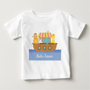 Süße Tiere, Noahs Arche, für Babys Baby T-shirt