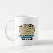 Süße Tiere Noahs Arche  Kaffeetasse (Links)