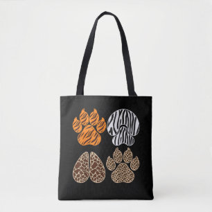 Süße Tiere Tierprint-Design bezaubernde Tierwelt Tasche