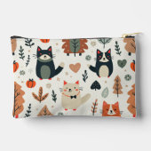 Süße Tiere Zubehörtasche (Rückseite)