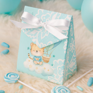 Süße Tiger-Heißluftballon-Dankeschön-Box Geschenkschachtel