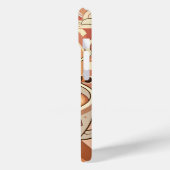 Süße Tiger-Kaffeebuch-Kunst Case-Mate iPhone Hülle (Rückseite / Links)