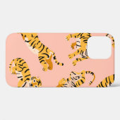 Süße Tiger nahtloses Muster Case-Mate iPhone Hülle (Rückseite (Horizontal))