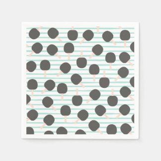 Süße Tischtennis-Papierservietten Serviette